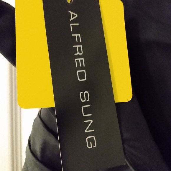 NWT Alfred Sung Halter Dress - Picture 6 of 7